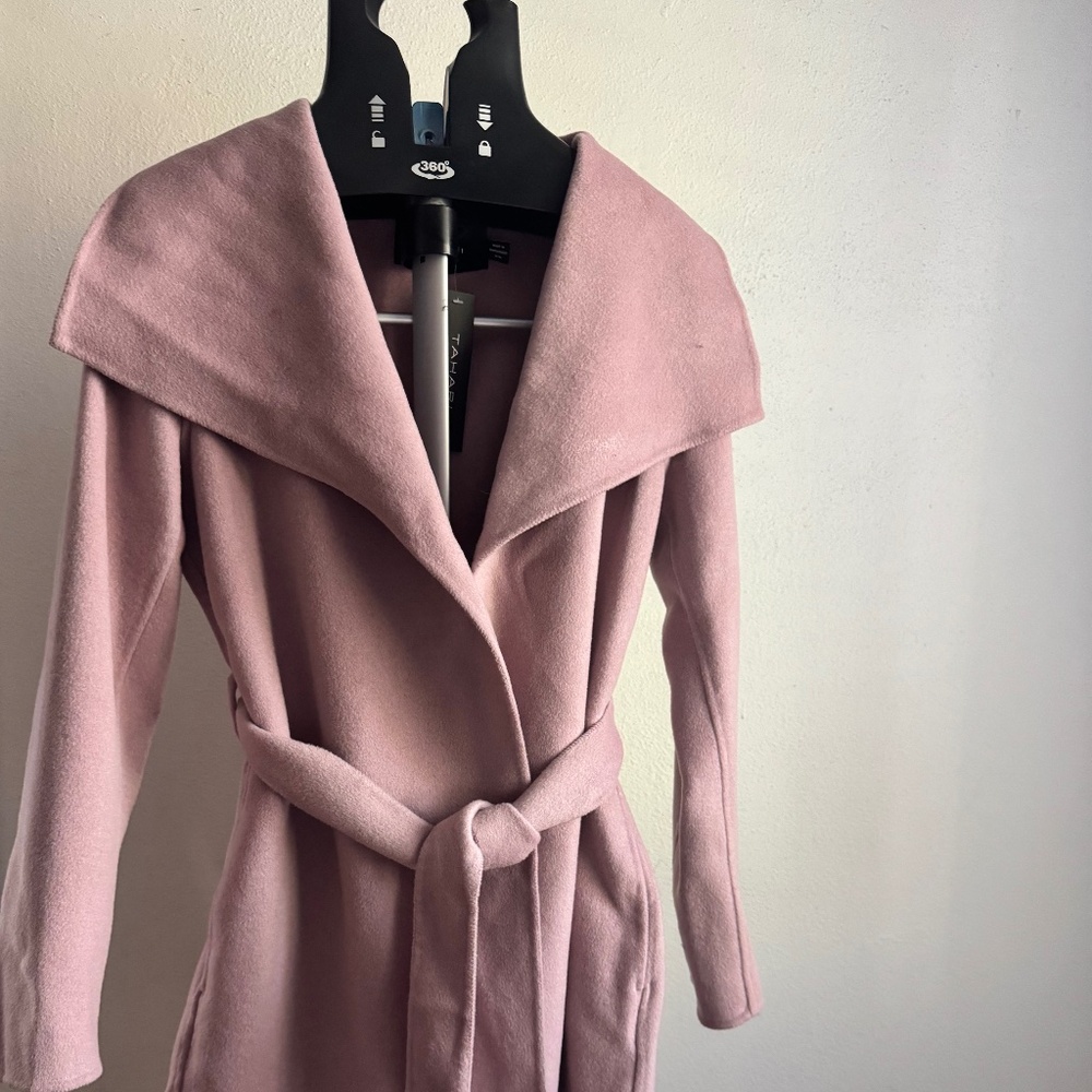 Tahari Wool Wrap Coat